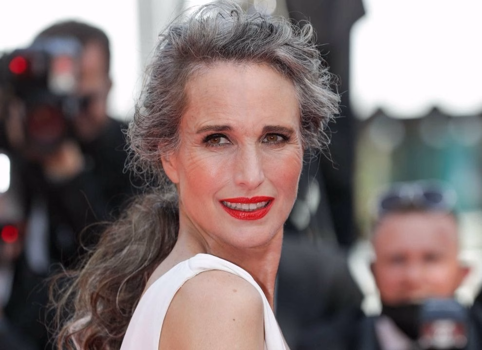 Capelli bianchi andie macdowell